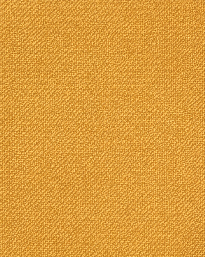 Närbild av enfärgad design på Aureum smal, smal slips i gult och guld