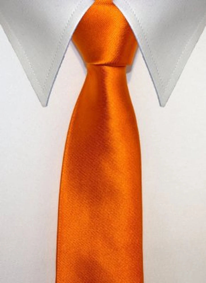 MATTIAS SMAL, smal slips i orange med enfärgad design – originalbild